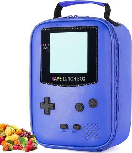 صندوق غداء الأولاد ، صندوق غداء للأطفال للأولاد ، حقيبة غداء جلدية معزولة للأطفال ، وجبات غداء للوجبات الحرارية للمدرسة in Kuwait