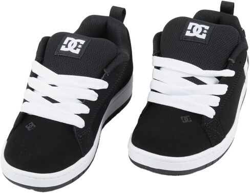 أحذية DC Shoes Court Graffik Boys ، أسود/أبيض ، 3 in Saudi Arabia