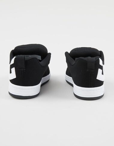 أحذية DC Shoes Court Graffik Boys ، أسود/أبيض ، 3 in Saudi Arabia