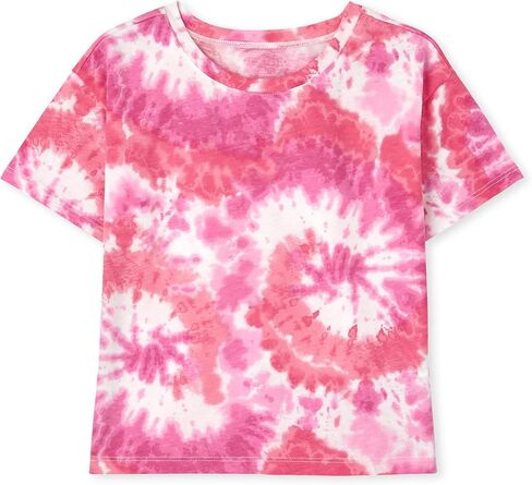 The Children's Place,Shirttail Tee,girls,Pink Sea Salt,X-Large in Kuwait