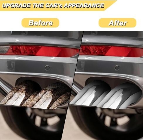 4 inch Inlet Curved Exhaust Tip, 4" Outlet 12" Overall Length Stainless Steel Turn Down Exhaust Tail Pipe, Bolt-On, Sleek Angle Cut, Polished Tailpipe, Silvery in Saudi Arabia