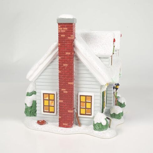 Department 56 Peanuts Village Peppermint Patty The Reichardt House Lit Building, 7.05 Inch, Multicolor in Saudi Arabia