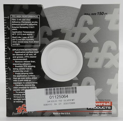 Universal 3/4 Inch Solid Stripe Auto Truck Customizing - TFX 0112062-3/4" x 150' - 062 - Charcoal Metallic in Saudi Arabia