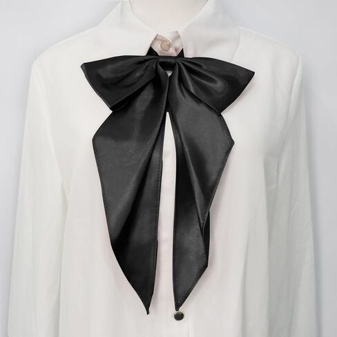 ربطة عنق كبيرة للنساء الرجال قابلة للتعديل ساتان للسيدات القوس ، pried bowtie الكبير للبنات cosplay cosplay يوميا in Kuwait