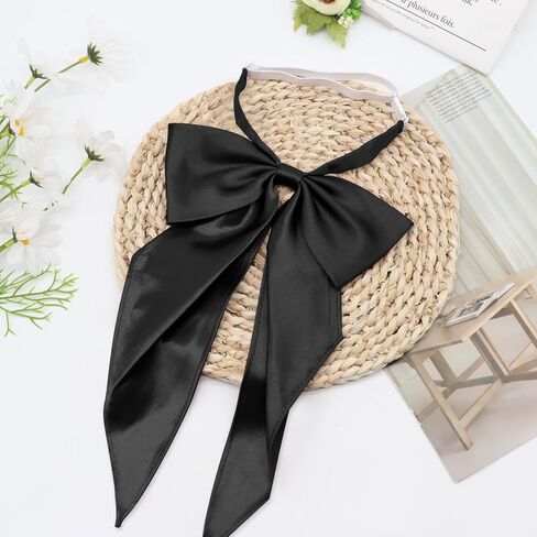 ربطة عنق كبيرة للنساء الرجال قابلة للتعديل ساتان للسيدات القوس ، pried bowtie الكبير للبنات cosplay cosplay يوميا in Kuwait