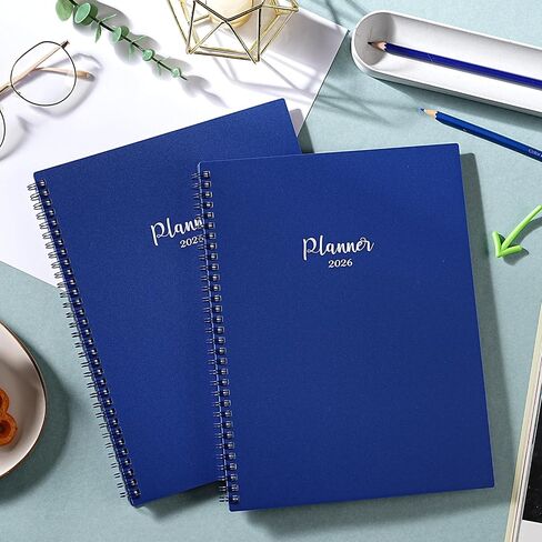 2024-2025 Planner - July 2024 - June 2025, Academic Planner 2024-2025, Weekly & Monthly Planner, 6.3" x 8.4", Monthly Tabs, Inner Pocket, Elastic Closure, Premium Paper, Twin-Wire Binding in Saudi Arabia