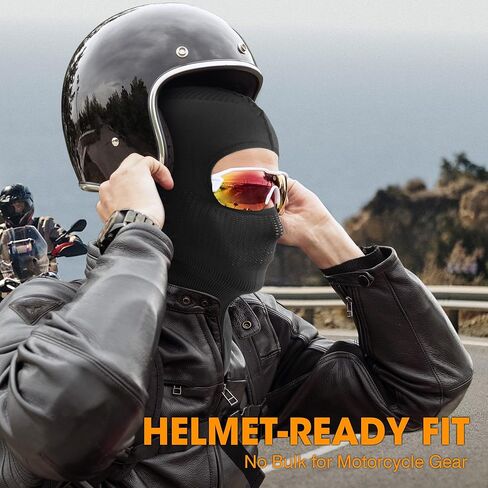 WTACTFUL Winter Thermal Balaclava Face Mask of Men - Ski Mask, Breathable Elastic Fit & Perfect for Outdoor Activities! in Kuwait