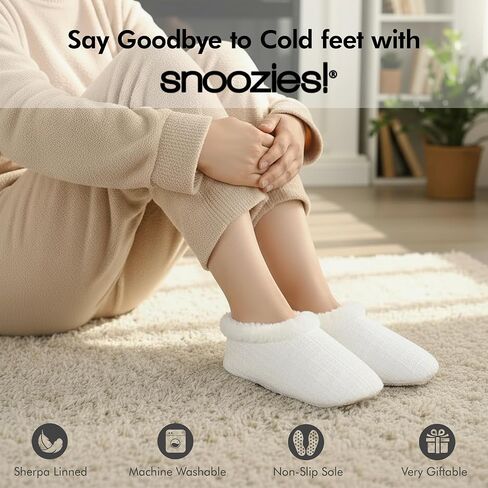 Snoozies Sparkle Tweed Slippers for Women with Sherpa Lining, Memory Foam Slippers Indoor Non-Skid Sole in Saudi Arabia