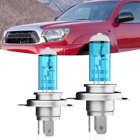 Headlights Fit For Toyota Tacoma 1998-2015 Halogen Headlight Bulbs,9003/H4/HB2 High/Low Beams Bright Light Combo Kit,Plug & Play,pack of 2 (Toyota Tacoma 1998-2015) in Saudi Arabia
