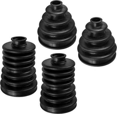 Caltric Rear Axle Inner Outer CV Boot Kit 2 Sets Compatible With John Deere XUV620i XUV625i Gas in Saudi Arabia