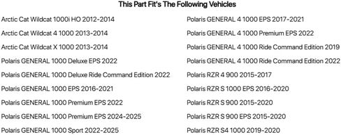TUSK HD CV Axle Replacement Boot Kit Outer Front for Polaris General 1000 Sport 2022-2025 in Saudi Arabia