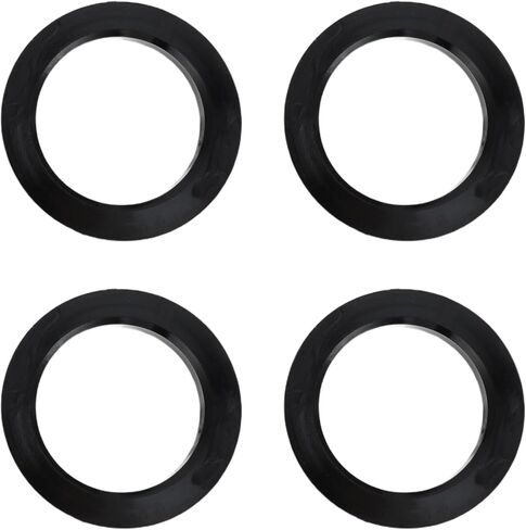 حلقات محور مركزية ، 54.1mm id 73.1mm OD Car Rifrings ABS بلاستيك أسود ، 4 مساءً in Kuwait