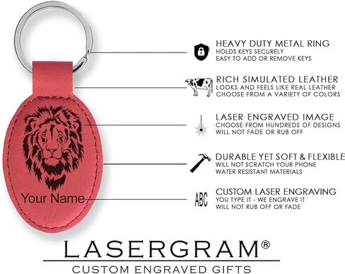 تشمل سلسلة مفاتيح Lasergram Oval ، التزلج ، النقش المخصص (ألياف الكربون الأحمر) in Saudi Arabia