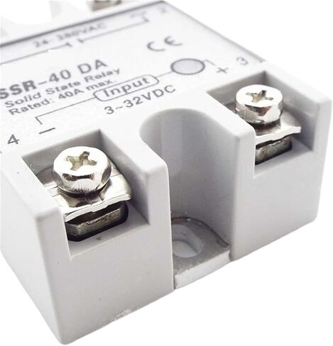 Power Supply Relays SSR-40DA 40A Solid State Relay Module DC 4V-32V Input DC 24V- 380V AC Output for led Strip Light in Saudi Arabia