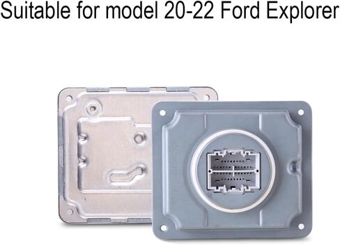وحدة التحكم في المصابيح الأمامية LED MOD لعام 2020-2022 فورد إكسبلورر ، رقم الجزء JX7B-13B626-AG ، البديل الأساسي لصالح المستكشف ، ضمان أداء الإضاءة الأمثل لسيارتك in Kuwait