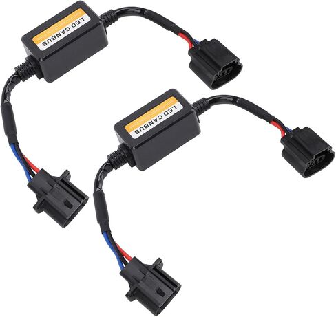 Akozon LED Headlight Canbus Decoder Anti Flicker Resistor Kit 2PCS for H13 Headlamp in Saudi Arabia