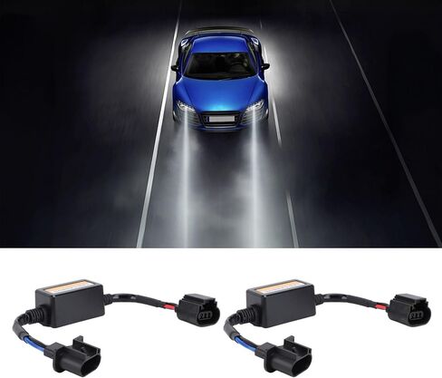 Akozon LED Headlight Canbus Decoder Anti Flicker Resistor Kit 2PCS for H13 Headlamp in Saudi Arabia