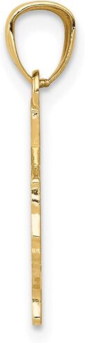14k Solid Gold State of Texas Pendant in Saudi Arabia
