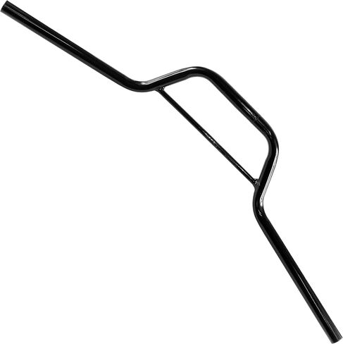 Caltric Black Handlebar Handle Bar Compatible with Yamaha Warrior 350 YFM350X 1987 1988 1989 1990-2001 in Saudi Arabia