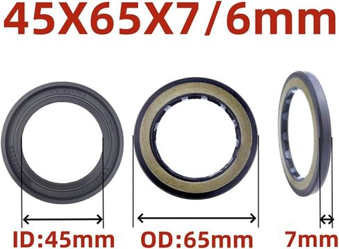 Shaft Oil Seal ID:27-70mm O-Ring & Gasket Kit(64.8x85x7mm NBR) in Saudi Arabia