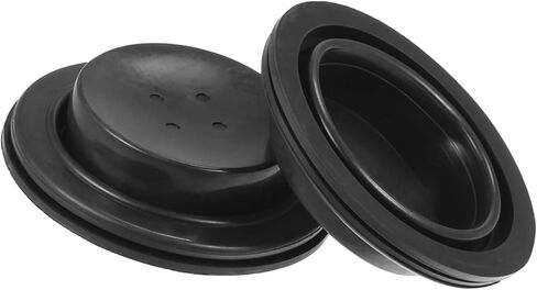 ACROPIX 2 Pcs Car Headlight Housing Dust Seal Cap, 65mm Universal for Aftermarket Headlamp Xenon Light LED Durable Rubber Black Car Parts in Saudi Arabia