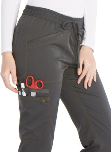 Dickies Women's Essense Mid Rise Straight Leg Drawstring Pant in Saudi Arabia