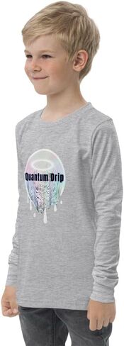 Quantum Drip Youth Long Sleeve Shirt Ai Ai Ai street for Kids Galaxy Inspired Limited Edition Drop in Kuwait