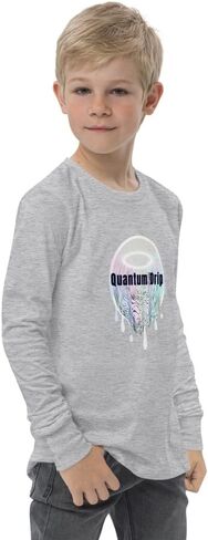 Quantum Drip Youth Long Sleeve Shirt Ai Ai Ai street for Kids Galaxy Inspired Limited Edition Drop in Kuwait