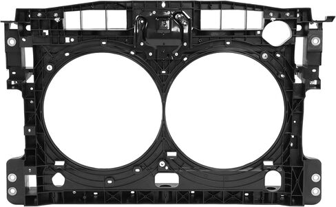 Radiator Support Core Assembly Compatible with 2015-2019 Nissan Murano Replacement for NI1225249C 625005AA1A Electrophoresis Steel Plastic Black in Saudi Arabia