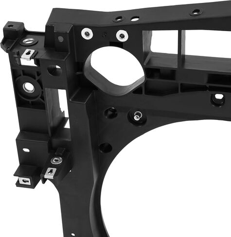 Radiator Support Core Assembly Compatible with 2015-2019 Nissan Murano Replacement for NI1225249C 625005AA1A Electrophoresis Steel Plastic Black in Saudi Arabia