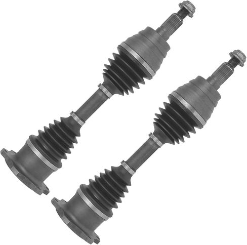 Detroit Axle - Pair Front CV Axles for Chevrolet Silverado GMC Sierra 2500 3500 HD Avalanche Suburban Yukon XL 2500 Hummer H2, CV Axle Shafts Assembly Replacement in Saudi Arabia