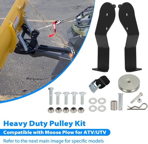 Heavy Duty Pulley Kit for Moose Snow Plows Can-Am/Polaris ATV UTV for 4501-0979 in Saudi Arabia