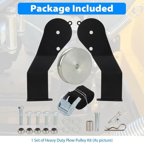 Heavy Duty Pulley Kit for Moose Snow Plows Can-Am/Polaris ATV UTV for 4501-0979 in Saudi Arabia