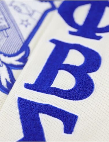 Big Boy PHI BETA/β Sigma Divine 9 S5 V-Dece Sweater [Ivory White]-ID#73797-92-32-0-0 in Saudi Arabia