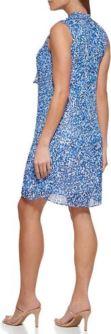 DKNY Women's Sleeveless Mock Neck Dress in Saudi Arabia