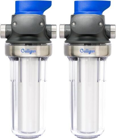 Culligan WH-S200-C نظام تنقية المياه الرواسب للمنزل بالكامل، (شفاف، أسود، أزرق) in Kuwait