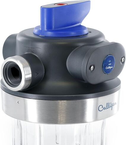 Culligan WH-S200-C نظام تنقية المياه الرواسب للمنزل بالكامل، (شفاف، أسود، أزرق) in Kuwait