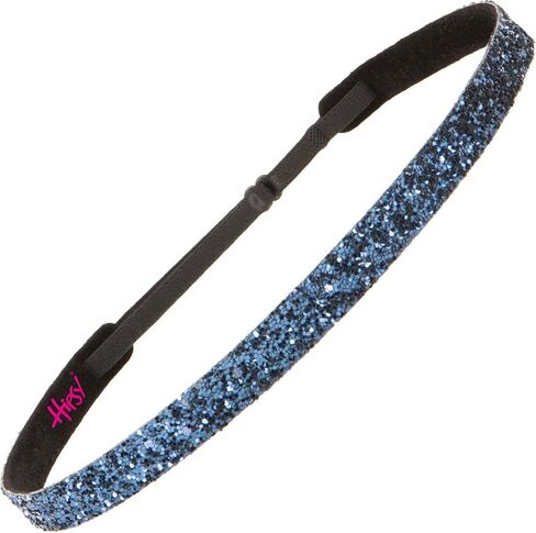 Hipsy Women's No Slip Navy Blue Bling Glitter Team Sports Multi Packs in Kuwait