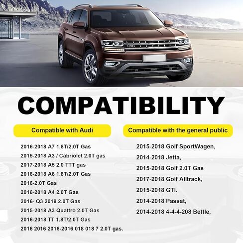 استبدال فاصل زيت استبدال# 06K103495AT 06K013495AA متوافق مع محركات 2.0T 2.0T متوافقة مع 2014-2018 VW PACSAT Golf Bettle Jetta ، Audi A3 A4 in Kuwait