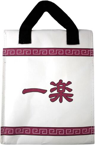 JUST FUNKY Naruto Shippuden Ichiraku Lunch Bag, featuring Ramen Bowl Art, 11" x 8.27" x 4.33 Lunch Box, Anime, Shonen Jump, Food, Hidden Leaf Village, Ninja Way in Saudi Arabia