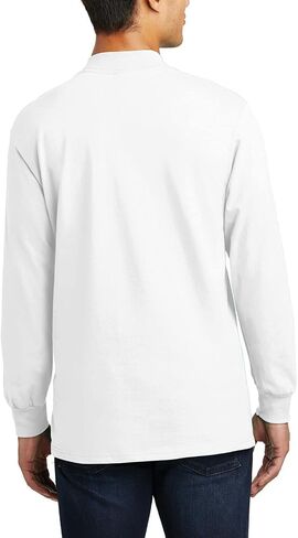 JustBlanks Men Long Sleeve Pullover Sweater - Winter Outerwear Slim Fitted Solid Knitwear Mock Turtleneck Sweaters for Men's in Saudi Arabia