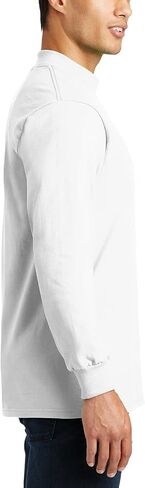 JustBlanks Men Long Sleeve Pullover Sweater - Winter Outerwear Slim Fitted Solid Knitwear Mock Turtleneck Sweaters for Men's in Saudi Arabia