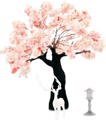 Karesansui Mini Japanese Garden - Terrarium & Spider Tank Decor ، Zen Garden for Desk Kit ، Paludarium Decorations ، Miniature House Kit ، Dollhouse Accessories ، Fairy Garden Accessories in Saudi Arabia