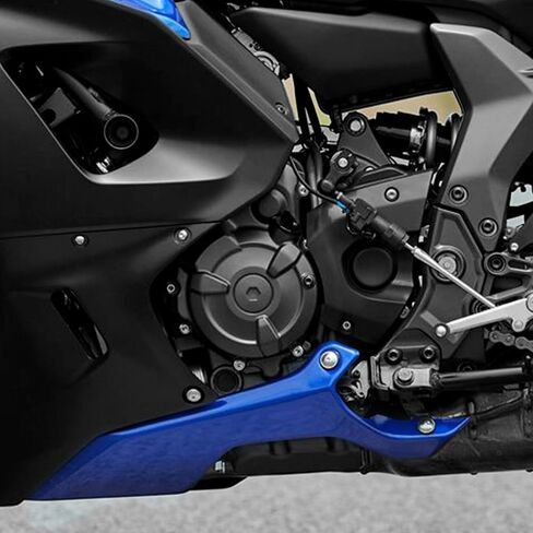 TCMT اليسار محرك غلاف الغلاف علبة المرافق من أجل Yamaha MT07 2021-2024 YZFR7 2022-2025 in Saudi Arabia