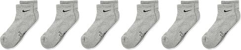 NIKE Kids' Everyday Cushioned Ankle Socks (6 Pairs) in Saudi Arabia
