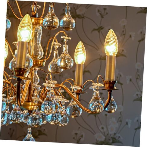 Chandelier Light Base Sleeve for DIY Crystal Chandelier 2pcs Candelabra Base Cover Sturdy Metal Lamp Tube Elegant Design for Home Decor in Saudi Arabia