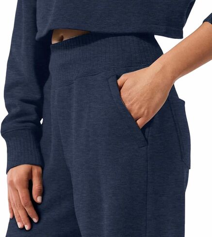 Baggy Sweatpants for Girls 2025 Trendy Oversized Wide Leg Sweat Pants Elastic High Waist Drawstring Athletic Joggers in Saudi Arabia