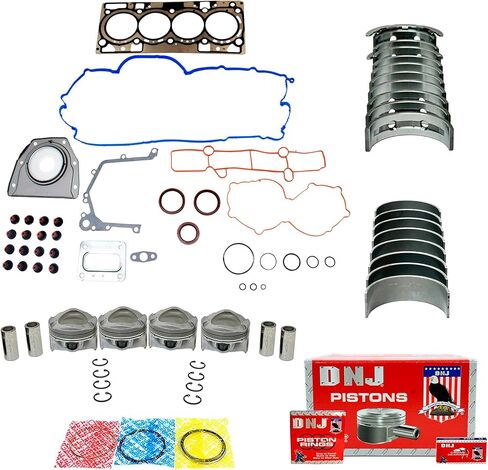 DNJ EK4312 مجموعة إعادة بناء المحرك لعام 2014-2020 Ford Escape Fusion 1.5L L4 16V DOHC 1499CC in Saudi Arabia