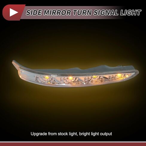 1 PCS Car Mirror Light Light Light for Hyundai Sonata 2011-2015 Right LED Trun Light Light No.876233S000 in Saudi Arabia