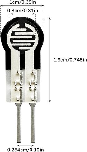 2Pcs DF9-40 Flexible High Precise Force Sensing, Resistance-Type Thin Film Pressure Sensor, Force Sensor Module for Detect and Measure a Relative Change (0-500g) in Saudi Arabia